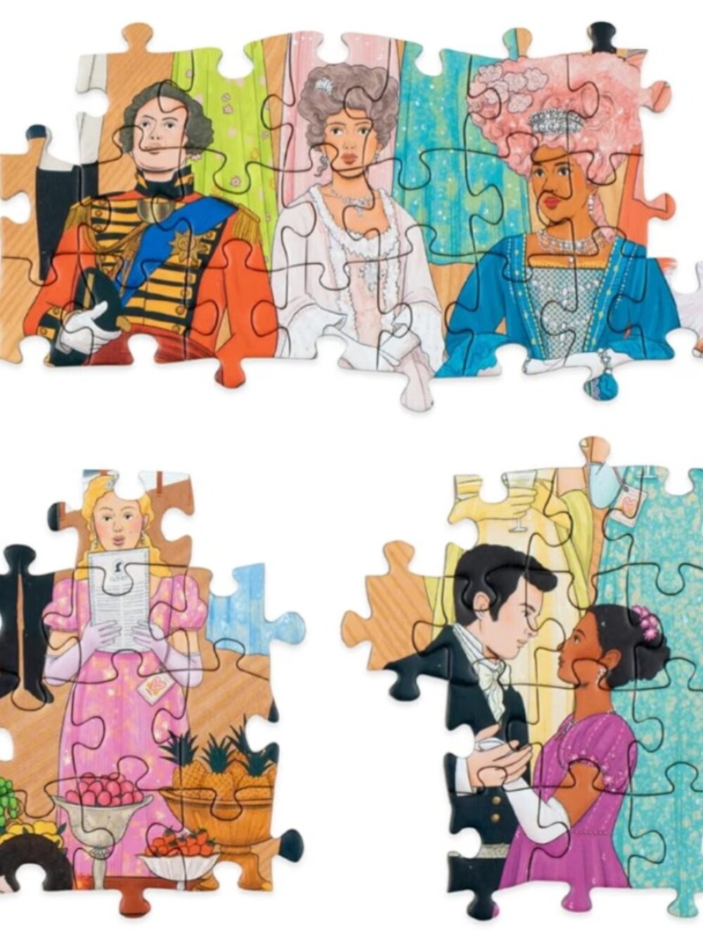 Puzzle: The World of Bridgerton 1000-Piece Jigsaw Puzzle. - Picture 4 of 5